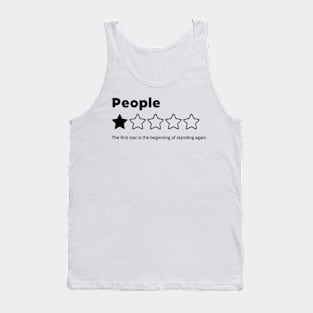 the first star is the beginning Tank Top